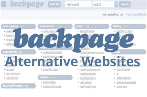 backpage.com what is it|back page substitute.